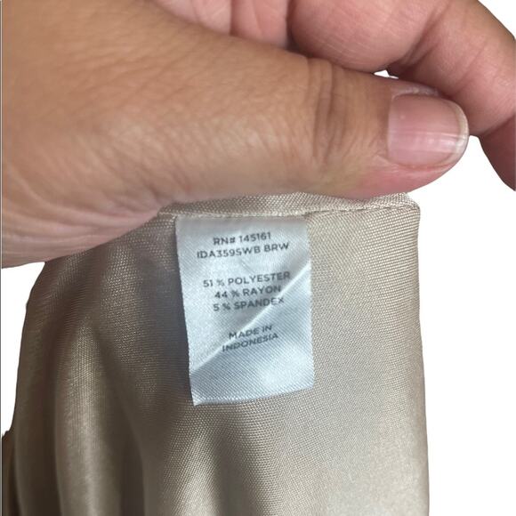 Charming Charlie Spacedye Off the Shoulder Long Sleeve Sweater Dress Beige M - Picture 7 of 9